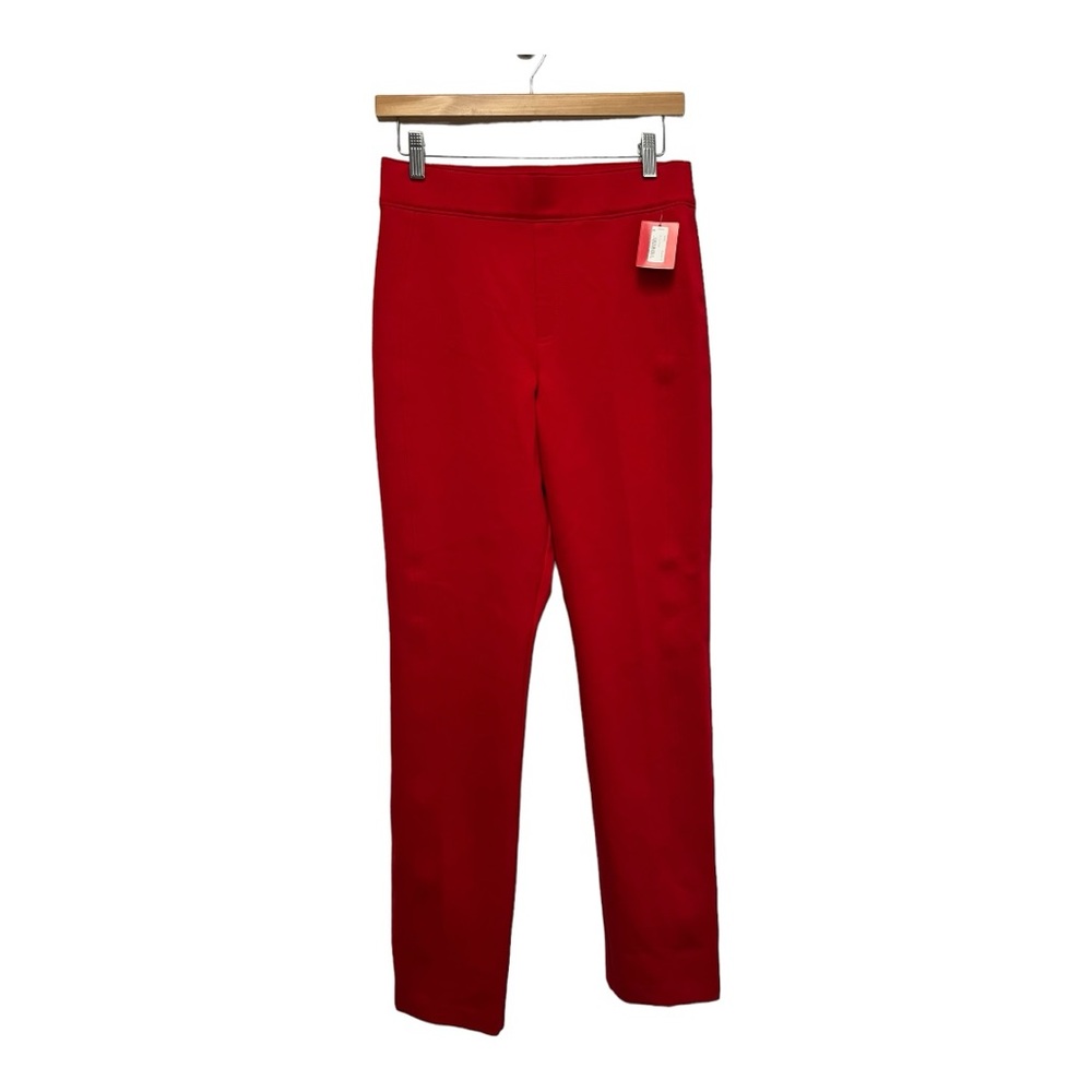 Spanxsmooth Spanx Smooth Perfect Fit Ponte Slim Straight Pants 20254R NWT M $148